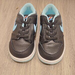 Size 9c - Nike Dunk SE Low Barber Shop - Black